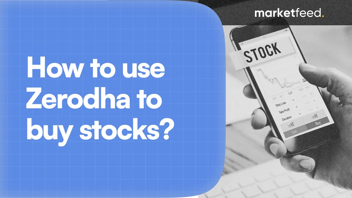 Broker's Terminal and Different Order Types Explained (Zerodha)
