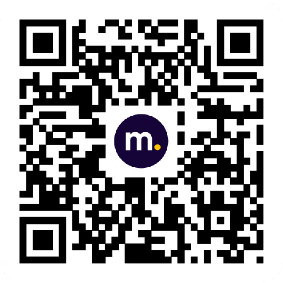 Scan with your phone to download the marketfeed app